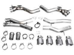 AWE Tuning 23-24 BMW G87 M2 Track Edition Exhaust - Chrome Silver Tips - Image 13