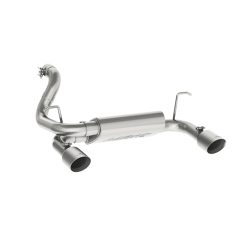 Alternative view of MBRP 2018+ Jeep Wrangler (JL) 3.6L V6 Dual Rear Exit Axle Back T409 Exhaust System