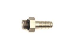 DeatschWerks 6AN ORB Male To 3/8in. Male Triple Barb Fitting (Incl. O-Ring)