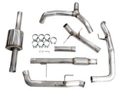 AWE 4th Gen GM 1500 5.3L 0FG Catback Split Rear Exit (w/ Bumper Cutouts) - OE Tips - Image 6