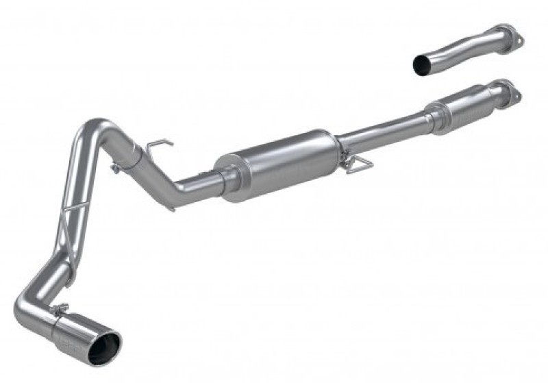 MBRP 2021+ Ford F-150 2.7L/ 3.5L Ecoboost 5.0L Single Side 3in Aluminized Steel Catback Exhaust - Image 2