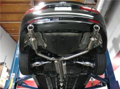 Injen 2011-14 Hyundai Sonata/Kia Optima 2.0L - 3inch Cat Back w/ Dual 60mm Mufflers - Image 3