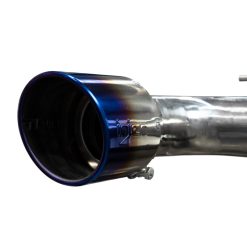 Alternative view of Injen 20-21 Toyota Supra 3.0L Turbo 6cyl SS Cat-Back Exhaust w/ Burnt Tips