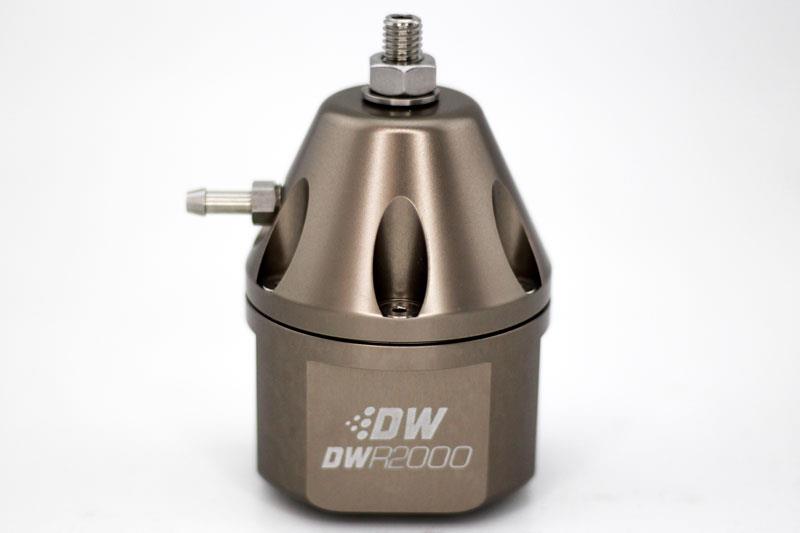 DeatschWerks DWR2000 Adjustable Fuel Pressure Regulator - Titanium - Image 2