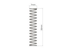 Alternative view of GFB Plunger Spring for DV Valve