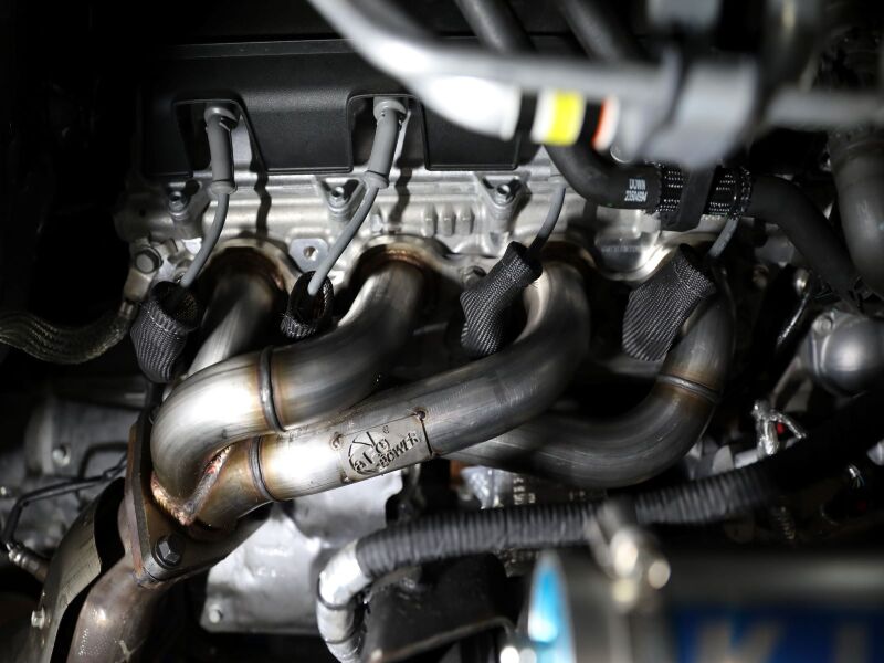 aFe Twisted 1-3/4in 304SS Shorty Header 20-23 GM 2500/3500HD 6.6L V8 - Image 2