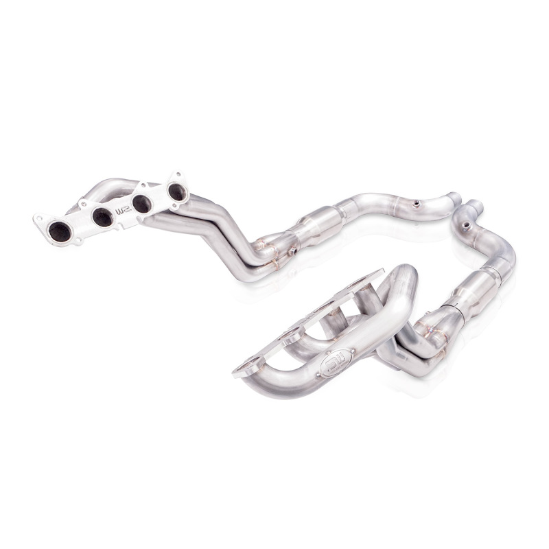 Stainless Works 2015+ Ford GT350 Headers 1-7/8in Primaries High-Flow Cats 3in Collectors - Image 2