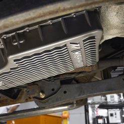 Alternative view of Mishimoto 2011+ Powerstroke 6R140 Transmission Pan - Cast - GR