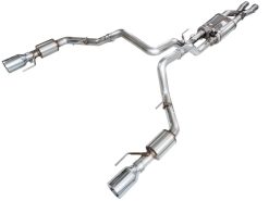 Alternative view of AWE Gen 3 Raptor R SwitchPath Exhaust  - Chrome Silver Tips