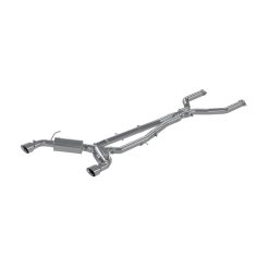 MBRP 16-22 Infiniti Q50 3.0L FWD/AWD 3in Cat Back w/ 4.5in OD Tips - T304 - Image 3