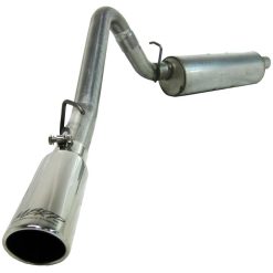 MBRP 1997-1999 Jeep Wrangler (TJ) Inline-4 2.5L Inline-6 4.0L Cat Back Single - Image 3