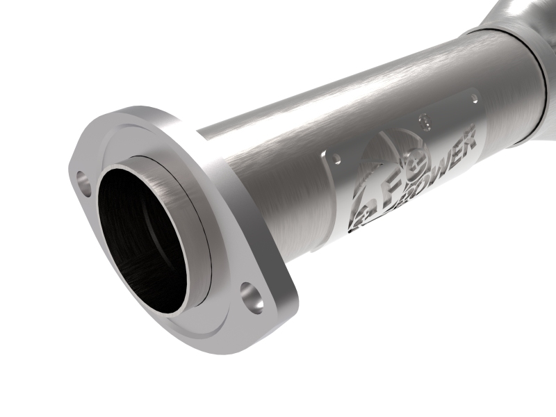 aFe Toyota Tacoma 16-17 V6-3.5L Twisted Steel Y-Pipe w/ Cat - Image 2