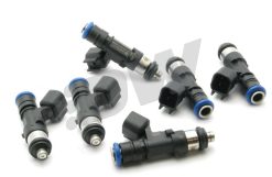 Alternative view of DeatschWerks 07-12 Nissan GTR VR38DETT 750cc Injectors - Set of 6