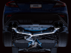 AWE Tuning 2022+ VB Subaru WRX Track Edition Exhaust - Diamond Black Tips - Image 11