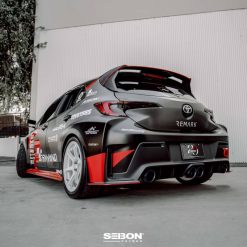 Seibon 2023+ Toyota GR Corolla MB-Style Carbon Fiber Rear Lip - Image 5