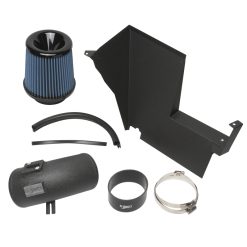Alternative view of Injen 2020 BMW M340i SP Short Ram Air Intake System Wrinkle Black Finish