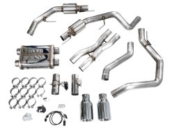 AWE Gen 3 Raptor R SwitchPath Exhaust  - Chrome Silver Tips - Image 14
