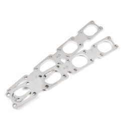 Alternative view of Stainless Works Chevrolet LT5 Flat Rectangular Port Header 304SS Exhaust Flanges 2in Primaries