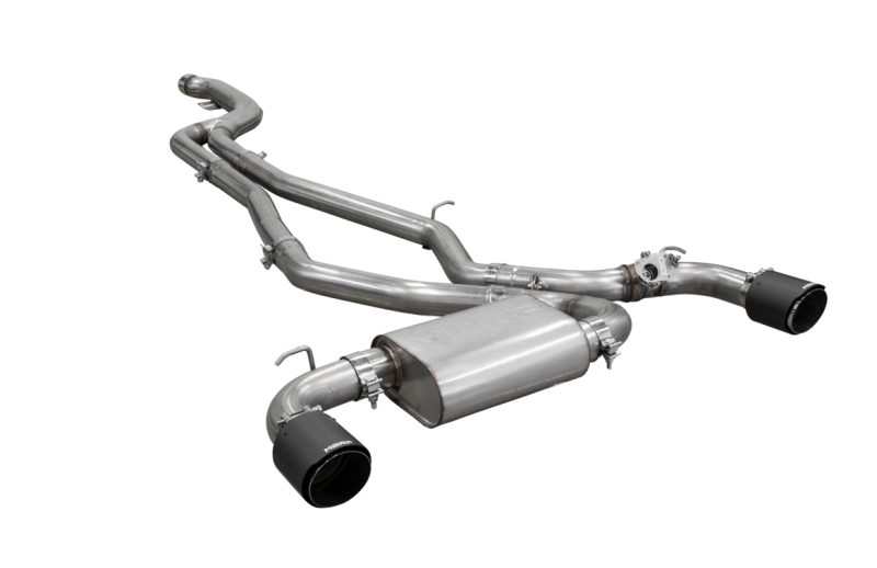 MBRP 2020+ Toyota Supra 3.0L 3in Catback Dual Rear Carbon Fiber Tips - T304 - Image 6