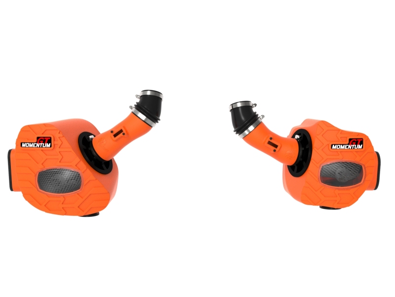 aFe 2022 Toyota Tundra V6-3.5L (tt) Momentum GT Cold Air Intake System w/ Pro 5R Filter - Orange - Image 5
