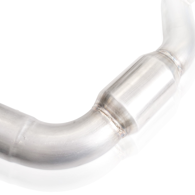 Stainless Works 2019+ Chevrolet Silverado 5.3/6.2 Catted Headers 1-7/8in Primaries 3in Leads X-Pipe - Image 7