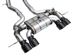 AWE Tuning 23-24 BMW G87 M2 SwitchPath Edition Exhaust - Diamond Black Tips - Image 9