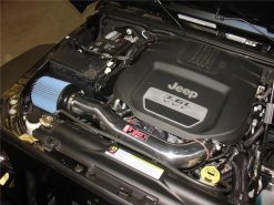 Injen 12-18 Jeep Wrangler JK 3.6L V6 Polished Short Ram Intake w/ Open Filter - Image 3
