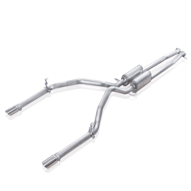 Stainless Works Chevy Silverado/GMC Sierra 2007-16 5.3L/6.2L Exhaust Under Bumper Exit - Image 2