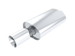 Borla Boomer Blow Torch Muffler Oval 2-1/4in x 4in Side Round Out - Image 3