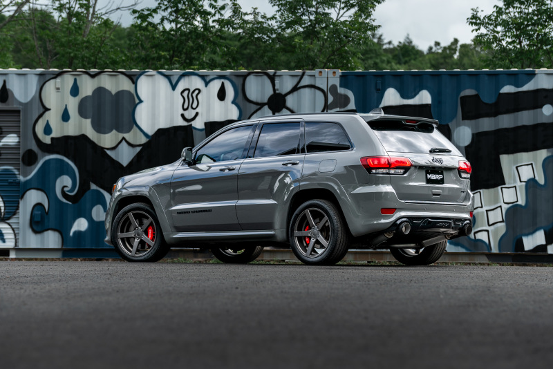 MBRP 2012+ Jeep Grand Cherokee SRT 6.4L 3in Dual Rear Exit Aluminized Catback Exhaust - T304 Tips - Image 5