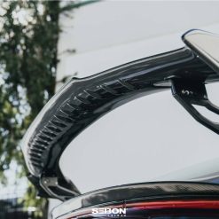 Seibon 23-24 Honda Civic Type R MB-Style Carbon Fiber Rear Spoiler - Image 12