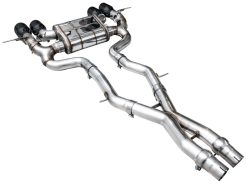 AWE Tuning 23-24 BMW G87 M2 SwitchPath Edition Exhaust - Diamond Black Tips - Image 8
