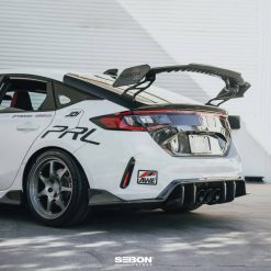 Seibon 2023+ Honda Civic Type R MB-Style Carbon Fiber Rear Diffuser - Image 8