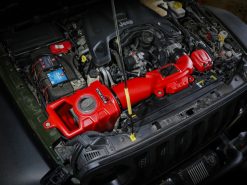 aFe Momentum GT Pro DRY S Cold Air Intake System 2018+ Jeep Wrangler (JL) V6 3.6L (Red Edition) - Image 9