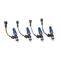Injector Dynamics ID1050-XDS Injectors Miata 11mm (Blue) Adaptors -204 Lower Cushions (Set of 4)