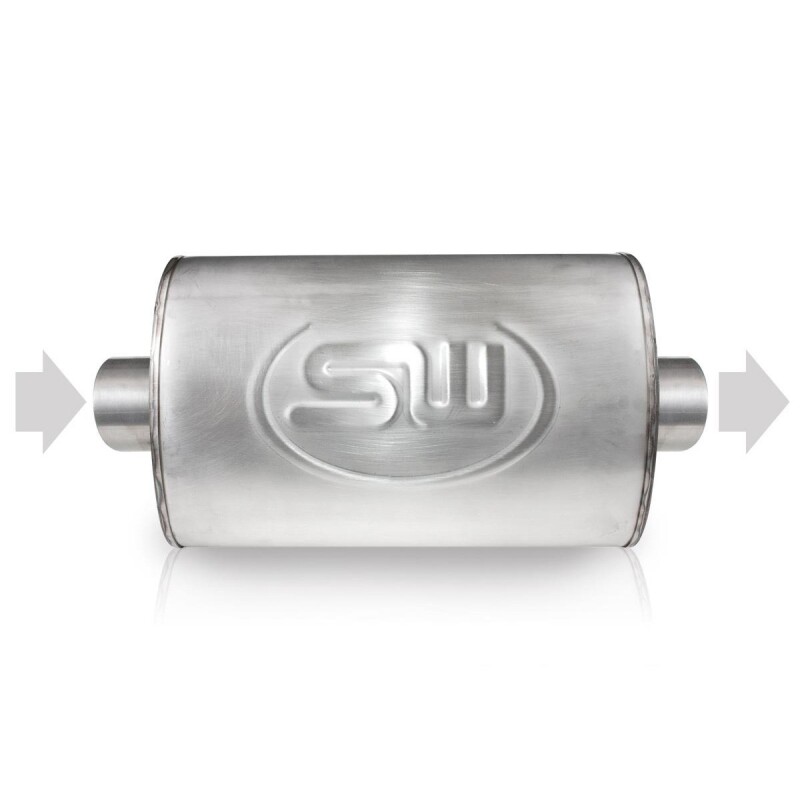 Stainless Works 2in ID CENTER INLET/2in OD CENTER OUTLET 4inX8in - Image 2