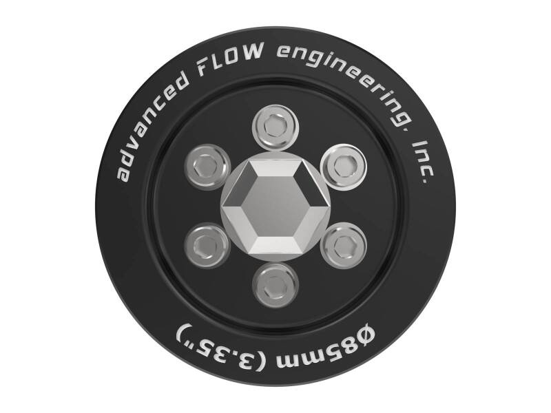 aFe 15-23 Dodge Challenger / 15-23 Dodge Charger SRT Hellcat 3.35in Supercharger Power Pulley Kit - Image 4