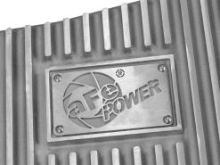Alternative view of afe Transmission Pan (Raw); Ford F-150 Trucks 6R80 09-15