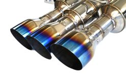 Alternative view of Invidia 22+ HONDA CIVIC TYPE-R FL5 R400 SINGLE LAYER TI TIP FULL CAT-BACK (NON POLISH PIPE)