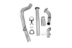 MBRP 11-14 Ford 6.7L F-250/350/450 4in Filter Back Single Side Exit Alum and Down Pipe Exhaust - Image 5