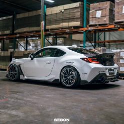 Seibon 22-24 Toyota GR86 / Subaru BRZ 2-Door Coupe Carbon Fiber Fender Trim - Gloss Finish - Image 6