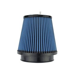 Alternative view of Injen NanoWeb Dry Air Filter 4.0 Flange w/ShurLok / 5.63 Base OD /6.0 Tall /4.0 Top w/Barb Fitting