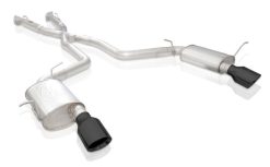 Alternative view of Stainless Works 18-19 Dodge Durango 6.4L Redline Catback Exhaust w/ Black Tips