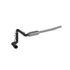 MBRP 2019 Chevrolet/GMC 1500 Silverado/Sierra 4.3L & 5.3L 3 in Cat Back, Single Side (Black Coated) - Image 3