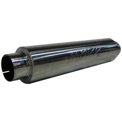MBRP Universal Quiet Tone Muffler 5in Inlet /Outlet 8in Dia Body 31in Overall - Image 3