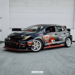 Seibon 2023 Toyota GR Corolla VS-Style Double-Sided Carbon Hood  - Gloss Finish - Image 11