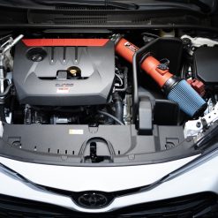 Injen 23-25 Toyota GR Corolla L3-1.6L Turbo Wrinkle Red Short Ram Cold Air Intake - Image 3