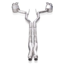 Alternative view of Stainless Works 18-21 Ford Mustang GT 3in Legend Series Catback X-Pipe w/Quad Tips w/o Active Valves
