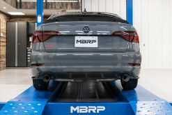 MBRP 19-21 VW Jetta GLI T304 SS 3in Cat-Back Dual Split Rear Exit Exhaust - Carbon Fiber Tips - Image 4