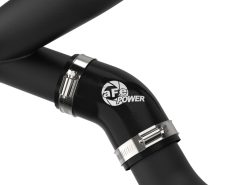 aFe Bladerunner 2-1/4 IN Aluminum Hot Charge Pipe Black 20-23 Ford Explorer/Explorer ST - Black - Image 5